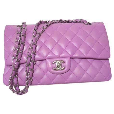 chanel bag lilac|Chanel pink ref.